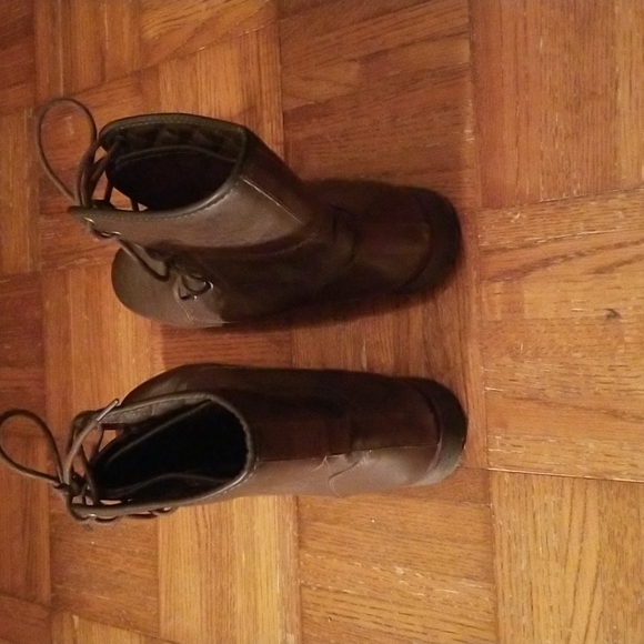 Nine West Boots Shoes Brown Women's Size 10 - Picture 4 of 7
